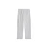 Li Ning Sports Life Collection Knitted Sweatpants Men's Heather Gray Light Smoke Gray AKLU701-3