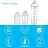 350/530/1000ml Plastic Cocktail Shaker Cup Scale Wine Beverage Drink Party Mixer