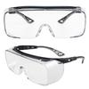 3pcs Anti-fog Safety Glasses Transparent Lens Blue Light Blocking Unisex Protective Glasses