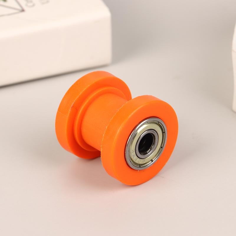 8mm reťazový valčekový posúvač napinák koleso napinák vodítko reťazový valčekový kladkový blok pre motocykel motokros dirt bike