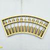 Wholesale Copperware Brass Ornaments Brassware Guangjin Fan-Shaped Ruler Decorative Metal Crafts