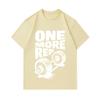 Men's 100% Cotton Crew Neck Short Sleeve T-Shirt, One More Rep Dumbbell Print Casual Workout Gym Fitness Tees Breathable Comfortable Athletic Tops for