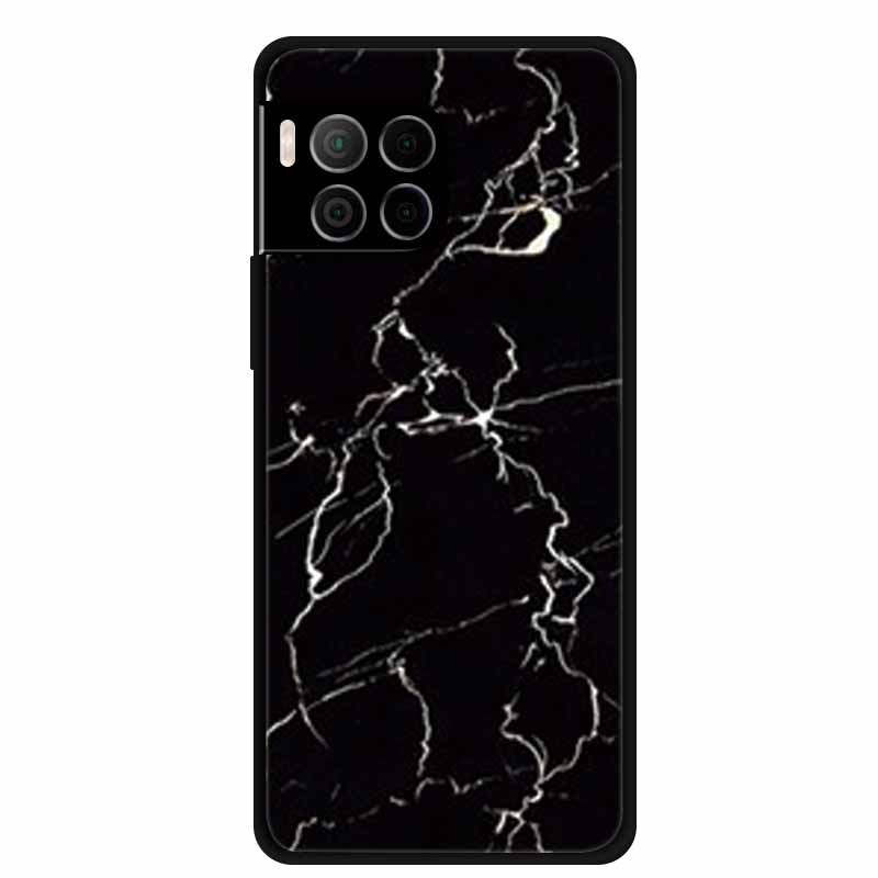 For T-Mobile REVVL 7 Pro Case Revvl7 Pro Luxury Soft Silicone Phone Case for T Phone 2 Pro 5G Gradient Color Marble Funda Bumper
