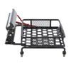 RC Car Roof Rack Luggage Carrier with LED Light for Traxxas for Axial RC Car Upgrade Parts Accessories