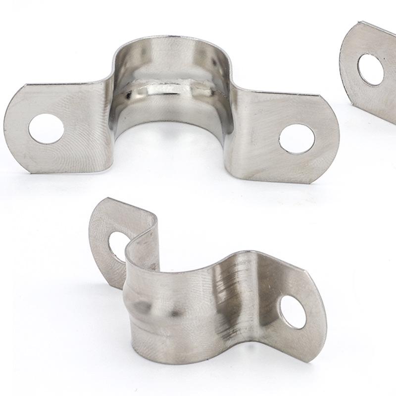 304 Stainless Steel U-Shaped Card Box Throat Clamps, 160PCS Set