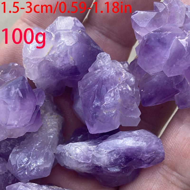 Einzigartiges rohes natürliches Amethystkristall-Mineral-Dekorationsstück Perfekt für Sammlungen