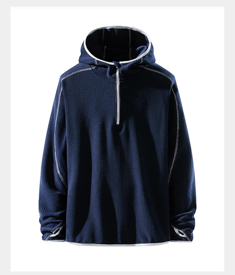 Unisex Antibakteriel Halvlynlås Stå krave Udendørs Vinter Sports Langærmet Top