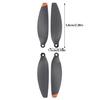 2 Pair Efficient Propellers with 12Pcs Mounting Screws Quadcopter Flight Props Paddle Leaf Accessory