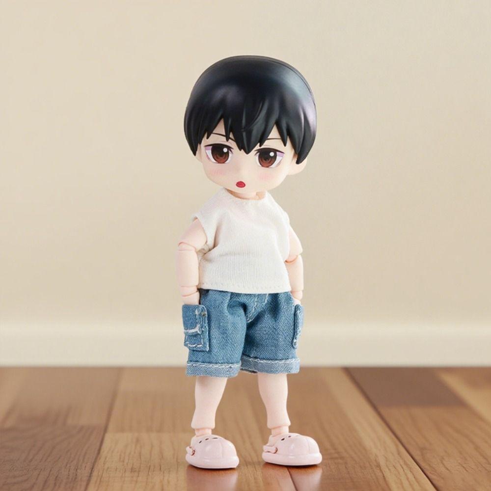 1 Pair Mini Mini puppy slippers Simulation Silicone puppy slippers Doll Accessories