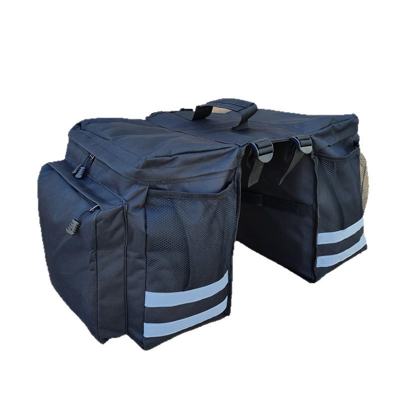 Large Capacity Rainproof Rear Rack Pannier Bag for Mountain Bikes