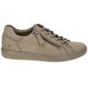 Женские полуботинки Ecco Soft taupe коричневые нубук 490553