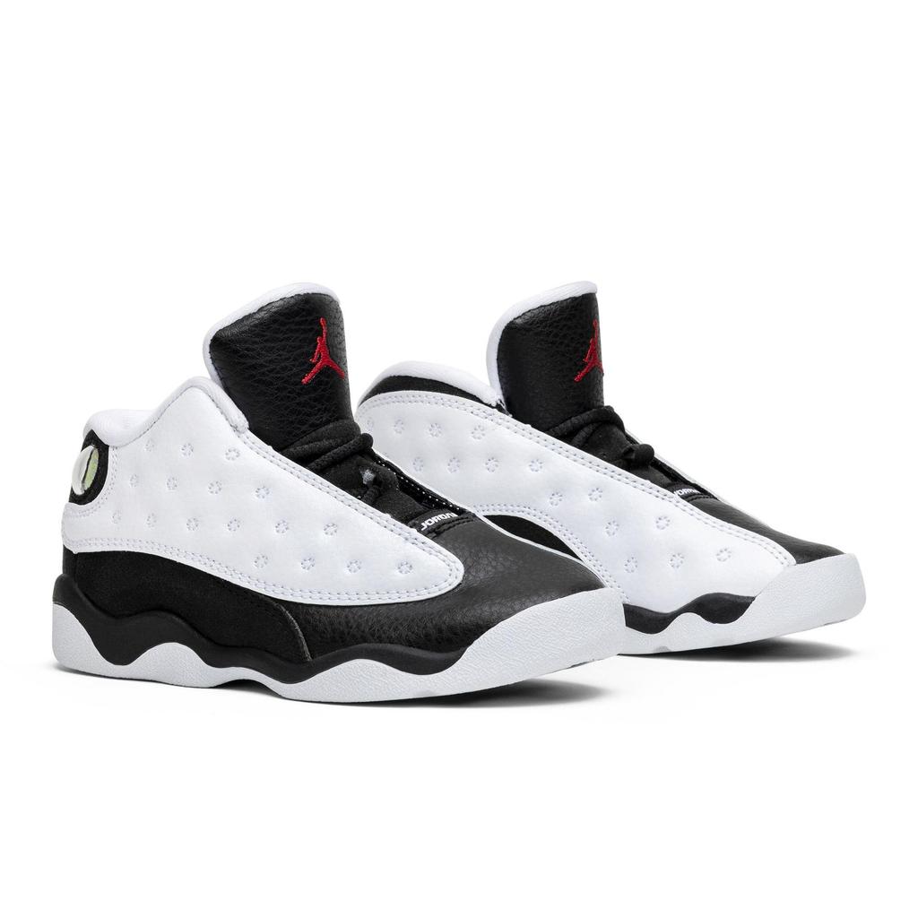 Air Jordan 13 Retro Toddler 'He Got Game' 2018 (Unisex) White / True Red / Black Toddler Shoes 414581 104