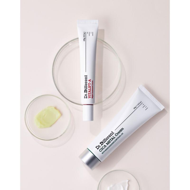 Vitalift A 20g Retinal Cream + Cica Metal Soothing Barrier Cream 50g