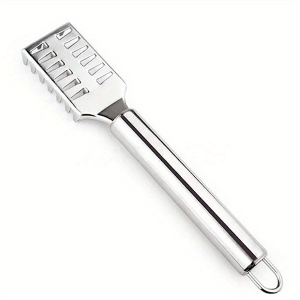 Stainless Steel Multifunctional Fish Scaler Brush, Household Kitchen Seafood Scale Removing Processing Tool