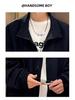 Hong Kong Style Men's Casual Waterproof Jacket - Spring/Autumn Korean Trend, Simple Workwear, Loose Fit