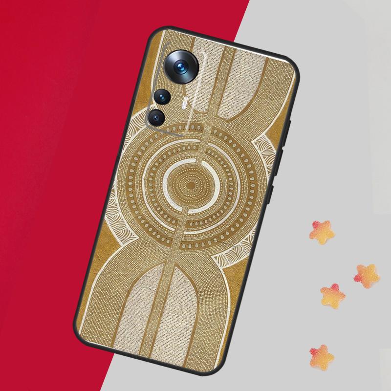 Aboriginal Art Print Case For Xiaomi 14T Pro 11T 12T 13T 13 14 15 Ultra Cover For POCO F7 F6 F5 X3 X5 X6 X7 Pro