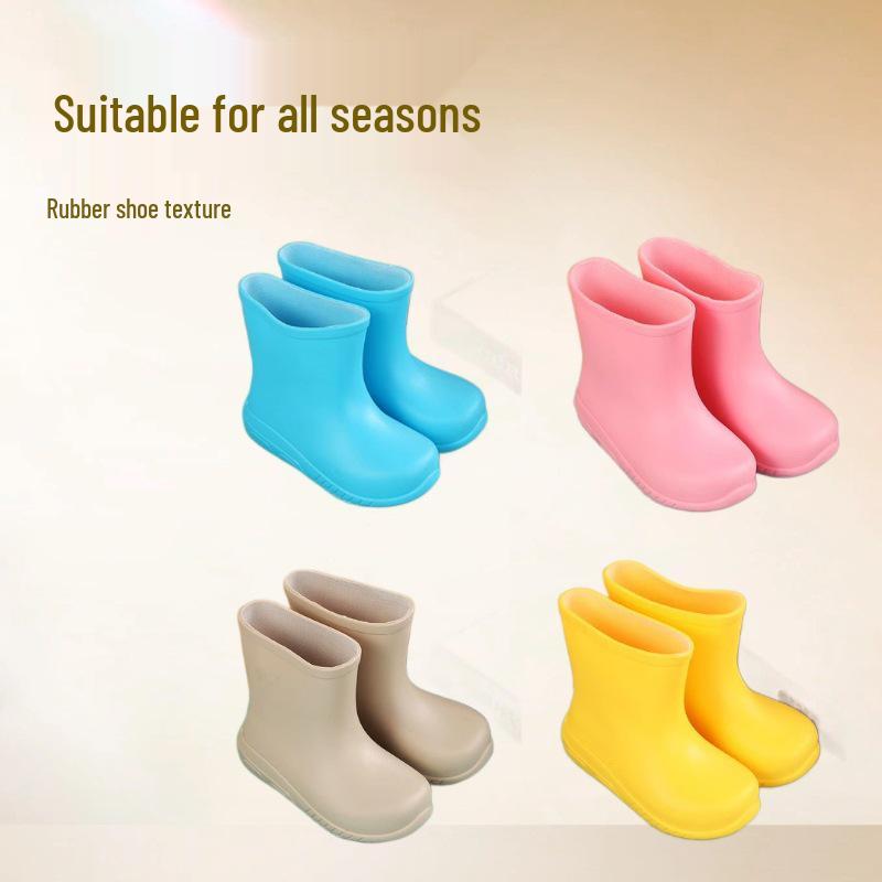 Children's Waterproof Cartoon Rain Boots - Non-slip Shoes for Boys and Girls