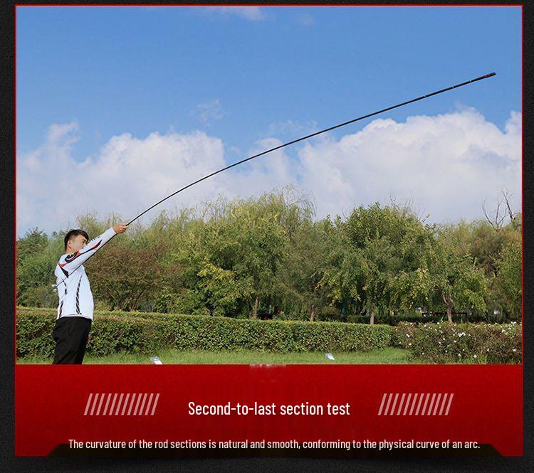 Ultra-Light Carbon Stream Fishing Rod 3.6-7.2m for Crucian Carp