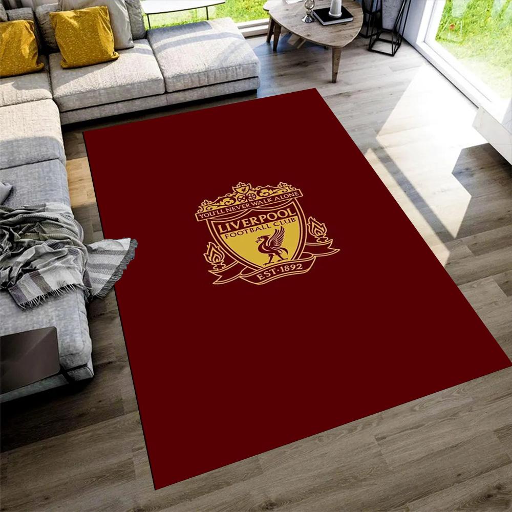Liverpool Floor Mat Perfect for Playrooms Study Room Outdoor Dormitory Antislip Carpet Decorate Offices Perfect Gift for Valentine's Wedding Birthday