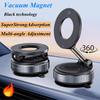 K007 Suporte Magnético Forte para Celular de Carro Design Dobrável Montagem a Vácuo Ajustável 360° para Carro/Mesa/Banheiro/Uso Universal