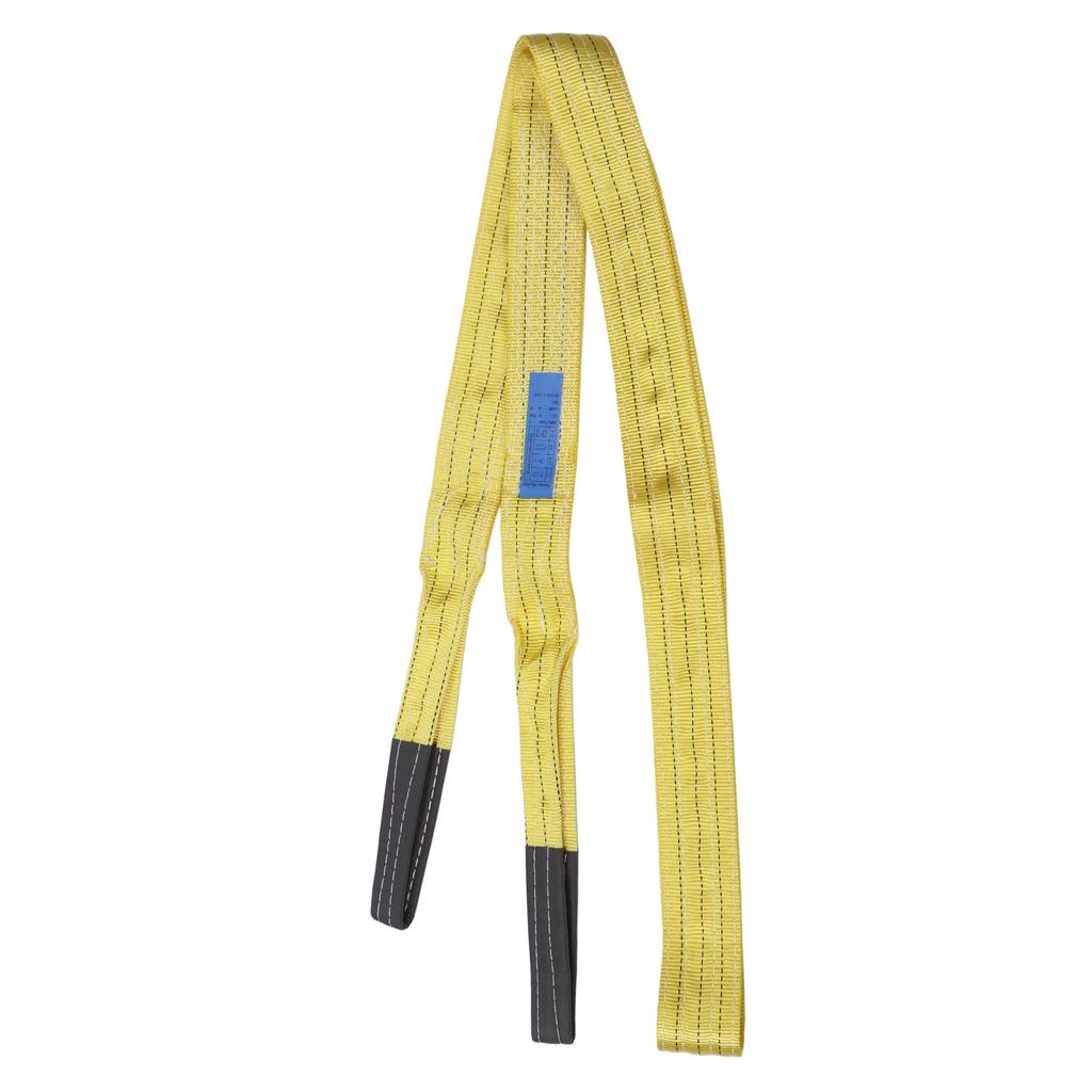 Poliesterowy pas do podnoszenia, pas do zawiesi, przemysłowy, do żurawia, płaski, wytrzymały, zawiesie do wciągnika, udźwig 6613 funtów