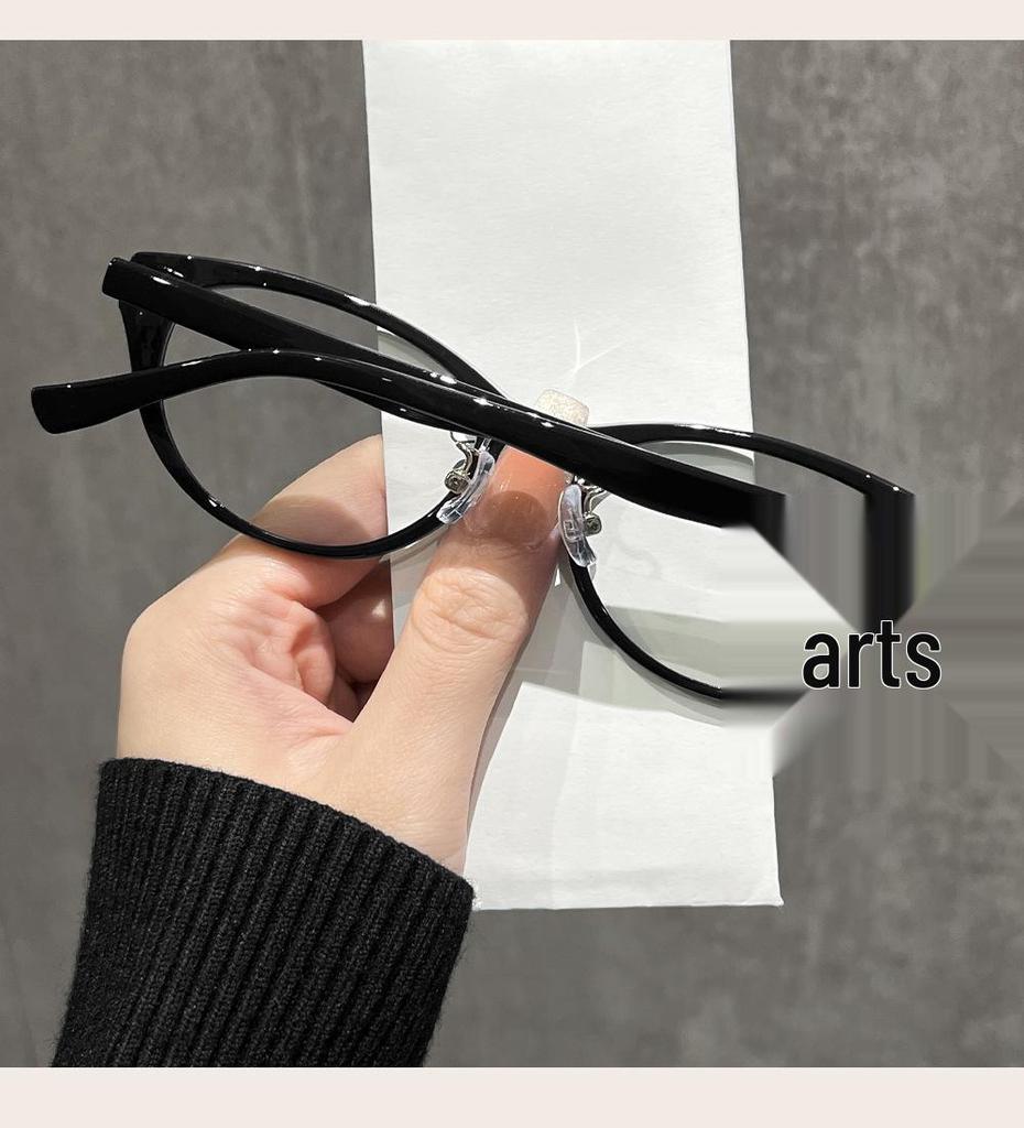 Gradient Cat-Eye Anti-Blue Light Glasses for Women - Slim Face Enhancer 23135 - Bare Face Optics.