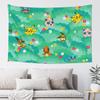 Cartoon Pokemon Theme Cutecore Tapestry Room Decoration Home Decoration Tapestry Decor Accessories Cute Room Decor