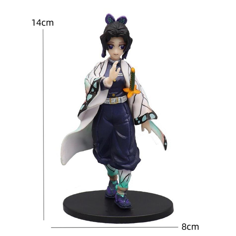 Anime Figure 10style Demon Slayer Figures Kimetsu No Yaiba Doll Tanjiro Nezuko Zenitsu Inosuke Warrior Action Figure Model Toys