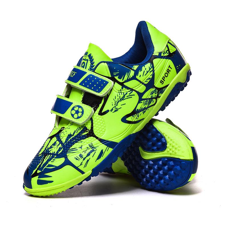 Kids' Studded Velcro Football Shoes for School and Outdoor Training