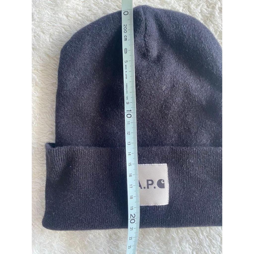 Used [Price Reduction] A.P.C. Black Knit Hat