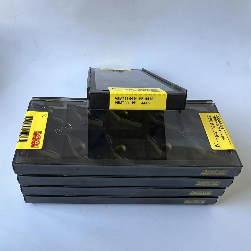 Original Sandvik / VBMT160404-PF 4415  / CNC Lathe Carbide Blade 10 PCS