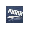 Puma Rebel Casual Sports Letter Print Crew Neck Short Sleeve T-Shirt Men Tops Deep-Denim-Blue 583867-43