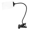Gooseneck Clip Magnifying Glass with Clip Flexible Magnifying Glass 5X Magnifier  Desktop