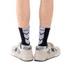 Men's Anti-Slip Mid-Calf Breathable Sports Socks with Towel Bottom for Football, Running, and Basketball.
