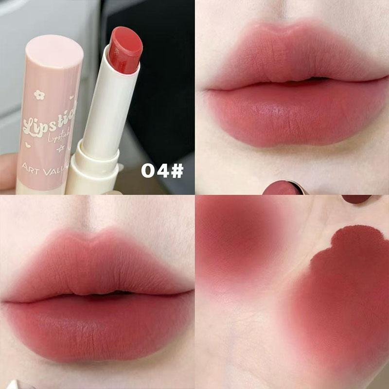 Art Value Matte Lipstick Gift Set, Soft Matte Finish with Subtle Sparkle, Lip Gloss Ideal for Autumn & Winter and Christmas Gift