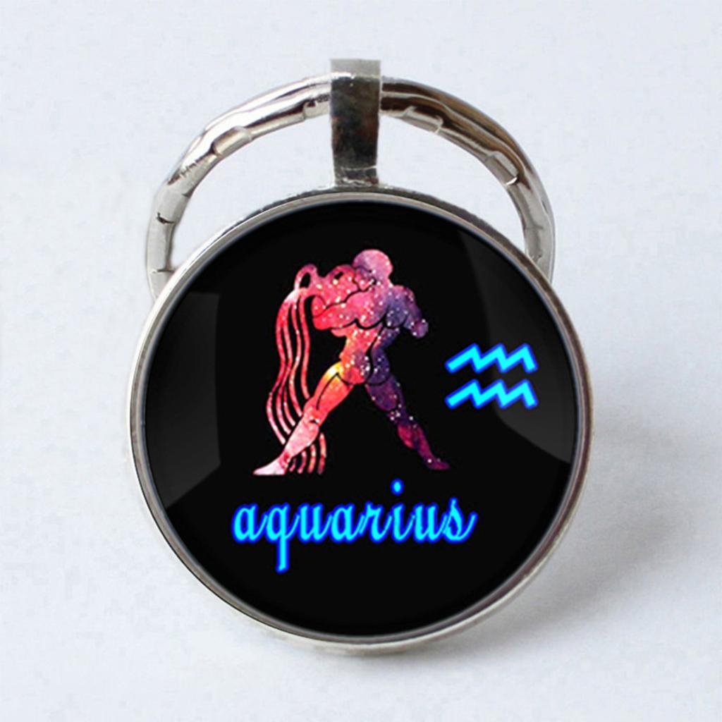 Llavero Metálico Zodiacos Gema del Tiempo