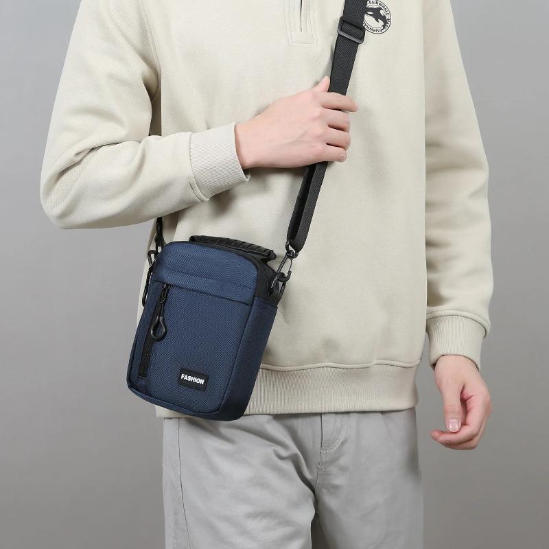 Men's Lightweight Multi-Wear Waist Bag – Convertible Crossbody Sling for Casual Shoulder or Hip Carry