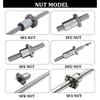 Ball Nut SFU1204 1604 1605 2004 2005 2010 2504 2505 2510 3204 3205 3210 Ballscrew Flange Nut CNC DIY Carving Machine Parts