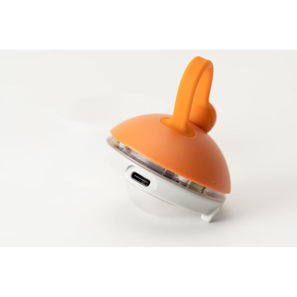 Snow Peak LED Lantern RB Tanebozuki USB-C Rechargeable 500lm Orange Camping Outdoor Emergency Light