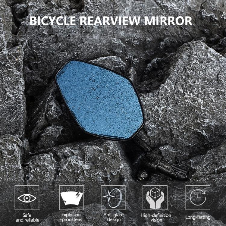 360 Degree Adjustable Rotatable Handlebar Mounted Mirror Handlebar Bicycles Mirror, Bicycles Cycling Rear View Mirror