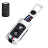 LETINGFAR Key Case, For Yamaha Smart Key Case, Key Cover, Zinc Alloy, Silicone, Key