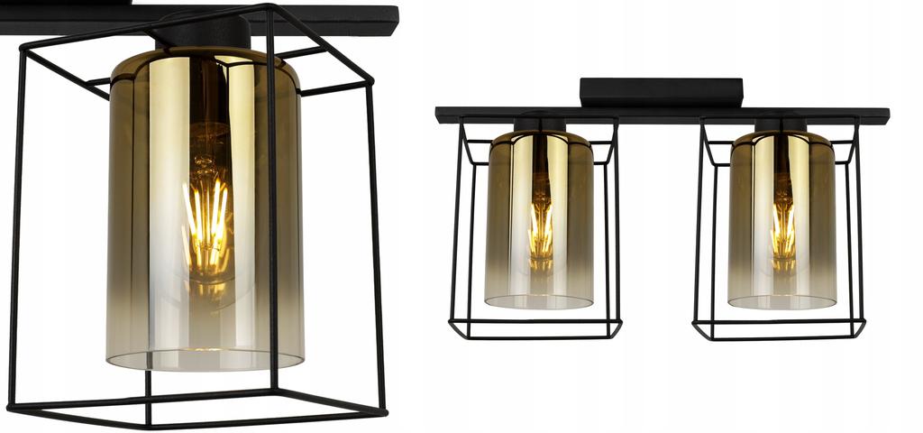 MODERN ELEGANT GLASS HANGING LAMP