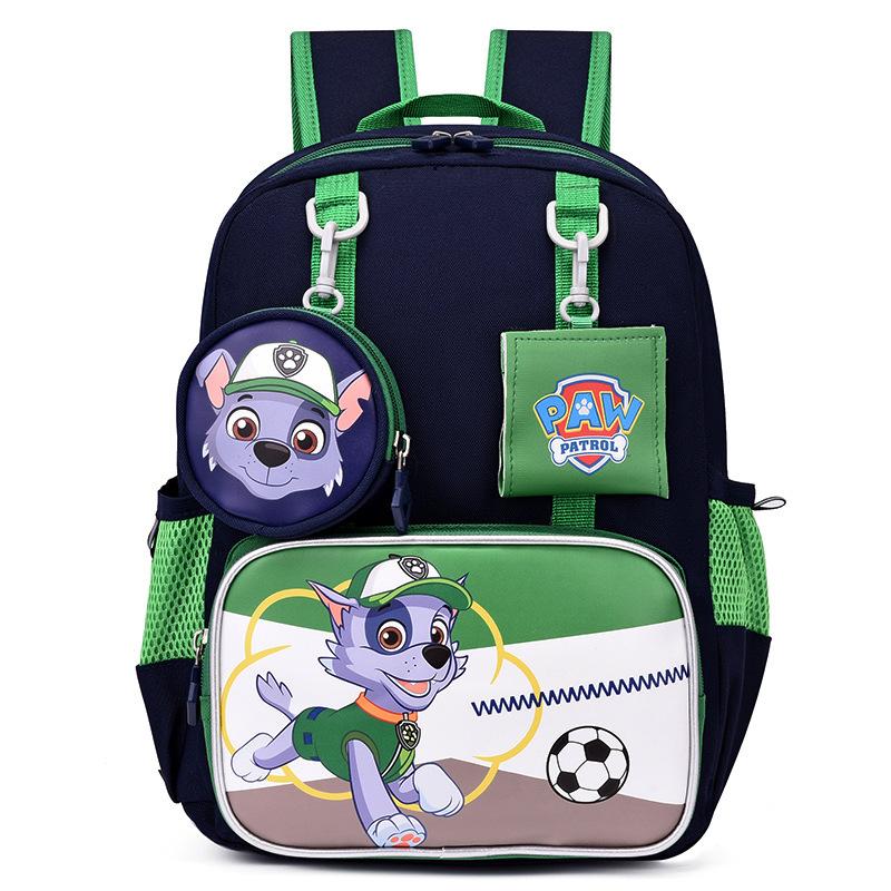 Children'S Schoolbag First-Class Kindergarten Big Class Boys And Girls Cute Cartoon Wang Wang Team Backpack