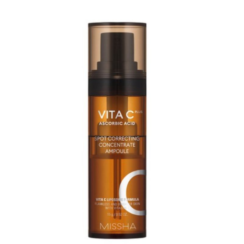 MISSHA Vita C Plus Blemish C Intensive Ampoule Brightening Dark Spot Correcting Serum 15g