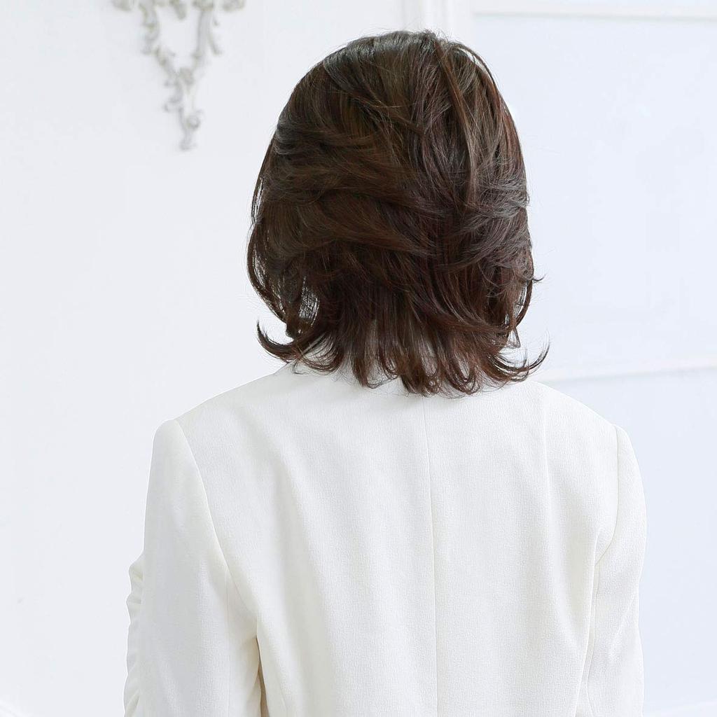 Priscilla Priscilla All-Wig, Soft Curl Midi, A-113, Heat-Resistant, Dark Brown