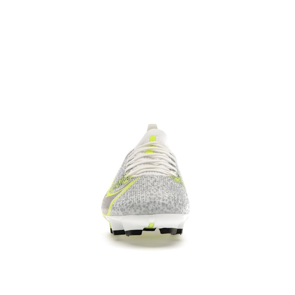 Nike Mercurial Vapor 14 Pro FG Metallic Silver Volt Men Sneakers White Black CU5693-107