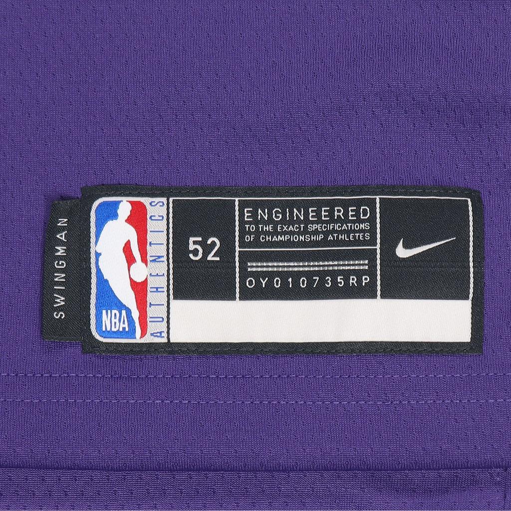 New Nike x NBA Basketball Jersey Men's Purple CW3679-572