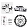 4PCS 56mm 60mm Car Wheel Center Hub Caps Rim Cover For Octavia MK2 MK1 2 3 A5 A7 A8 Fabia Karoq Superb Rapid Kamiq Scala
