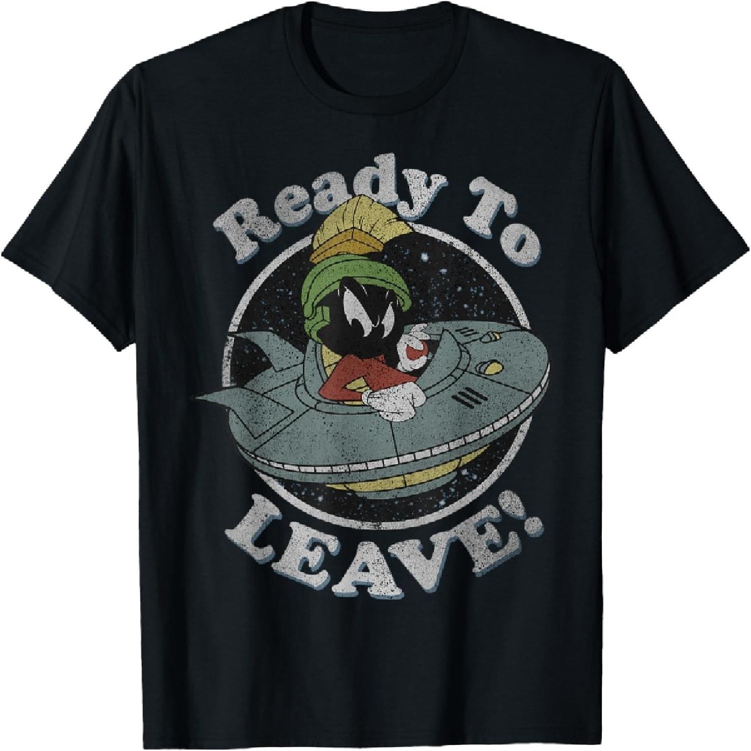 Looney Tunes Marvin The Martian Ready To Leave T-Shirt XXXXXL разноцветный
