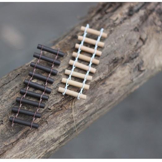 Handmade Wood Fence Palisade Miniature Fairy Garden Home Houses Decoration Mini Craft Micro Landscaping Decor DIY Accessories